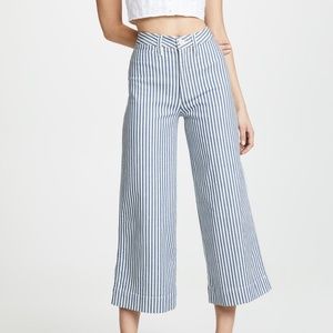 Madewell Emmett Wide-Leg Crop Pants
